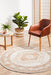 Zardab Natural Transitional Tribal Diamond Contemporary Round Rug, Rugs, Ozark Home 