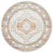 Zardab Natural Transitional Tribal Diamond Contemporary Round Rug, Rugs, Ozark Home 