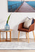 Zardab Ocean Blue Transitional Star Contemporary Runner Rug, Rugs, Ozark Home 