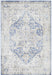 Zardab Ocean Blue Transitional Star Contemporary Rug, Rugs, Ozark Home 