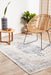 Zardab Navy Transitional Grid Contemporary Rug, Rugs, Ozark Home 