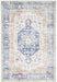 Zardab Navy Transitional Grid Contemporary Rug, Rugs, Ozark Home 