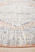 Zardab Peach Transitional Grid Contemporary Round Rug, Rugs, Ozark Home 