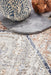 Malatya Peach Round Stonewashed Aztec Medallion Contemporary Rug, Rugs, Ozark Home 