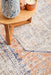Zardab Peach Transitional Grid Contemporary Rug, Rugs, Ozark Home 