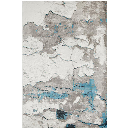 Meydan Blue & Grey Fractured Sky Contemporary Rug, Rugs, Ozark Home 