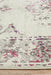 Meydan White Pink & Grey Faded Transitional Medallion Contemporary Rug, Rugs, Ozark Home 