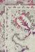 Meydan White Pink & Grey Faded Transitional Medallion Contemporary Rug, Rugs, Ozark Home 