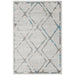 Meydan Grey & Black Faded Diamond Contemporary Rug, Rugs, Ozark Home 