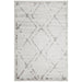 Meydan Grey & Silver Faded Diamond Contemporary Rug, Rugs, Ozark Home 
