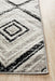 Meydan Grey & Black Geometric Diamonds Contemporary Rug, Rugs, Ozark Home 