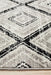 Meydan Grey & Black Geometric Diamonds Contemporary Rug, Rugs, Ozark Home 