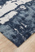 Manali Denim Abstract Paint Streak Contemporary Runner Rug, Rugs, Ozark Home 