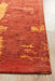 Manali Paprika Abstract Paint Streak Contemporary Runner Rug, Rugs, Ozark Home 