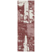 Manali Rose Abstract Paint Streak Contemporary Runner Rug, Rugs, Ozark Home 