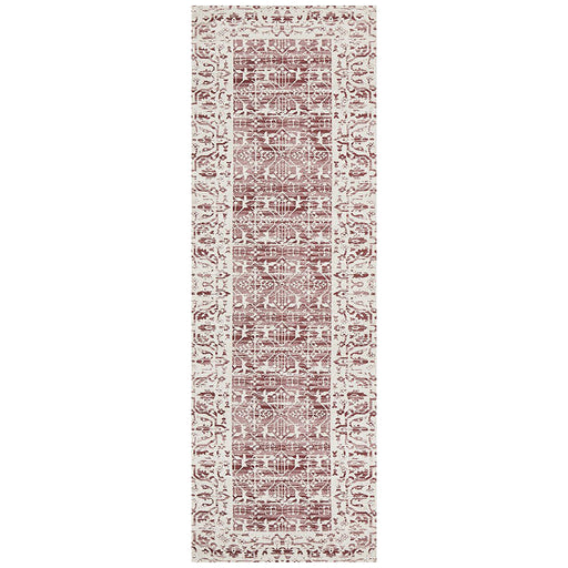 Manali Rose Transitional Floral Medallion Contemporary Runner Rug, Rugs, Ozark Home 