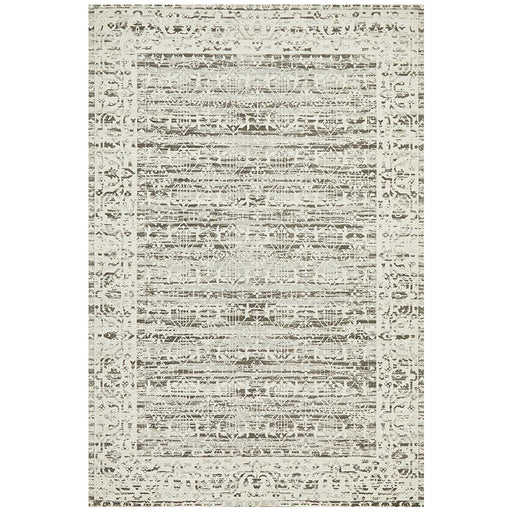 Manali Silver Transitional Floral Medallion Contemporary Rug, Rugs, Ozark Home 