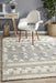 Madurai Ivory Hand Tufted Shape Flatwoven Contemporary Rug, Rugs, Ozark Home 