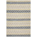 Madurai Silver Navy & Yellow Combined Pattern Flatwoven Contemporary Rug, Rugs, Ozark Home 