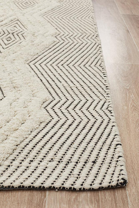 Madurai Bone Chime Flatwoven Contemporary Rug, Rugs, Ozark Home 