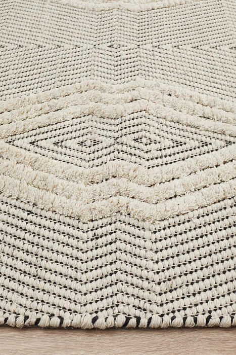 Madurai Bone Chime Flatwoven Contemporary Rug, Rugs, Ozark Home 