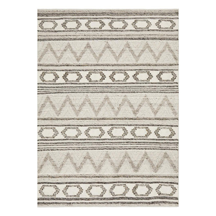 Madurai Stone Combined Pattern Flatwoven Contemporary Rug, Rugs, Ozark Home 