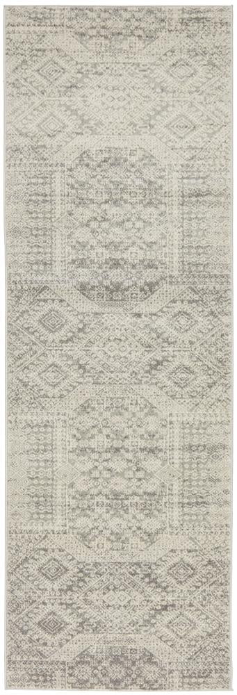 Serap Grey & Silver Zelda Contemporary Rug, Rugs, Ozark Home 