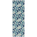 Serap Whimsical Blue Abstract Ocean Contemporary Runner Rug, Rugs, Ozark Home 
