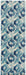 Serap Whimsical Blue Abstract Ocean Contemporary Rug, Rugs, Ozark Home 