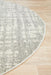 Serap Grey & Silver Round Abstract Crosshatch Contemporary Rug, Rugs, Ozark Home 