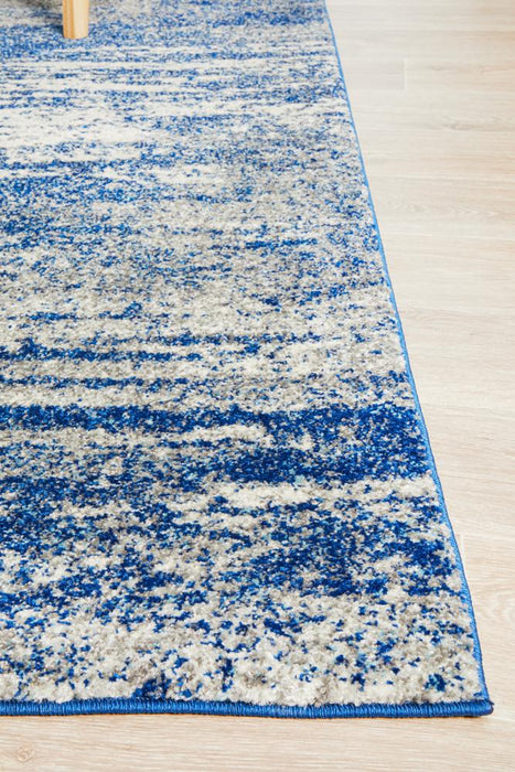 Serap Grey & Blue Dunescape Contemporary Rug, Rugs, Ozark Home 