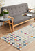 Serap Multicoloured Tribal Morrocan Contemporary Runner Rug, Rugs, Ozark Home 