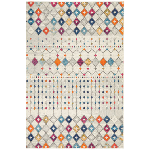 Serap Multicoloured Tribal Moroccan Contemporary Rug, Rugs, Ozark Home 