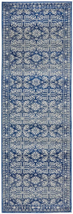 Serap Navy Transitional Medallion Contemporary Rug, Rugs, Ozark Home 