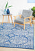 Serap Navy Transitional Medallion Contemporary Rug, Rugs, Ozark Home 