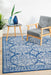 Serap Navy Transitional Medallion Contemporary Rug, Rugs, Ozark Home 