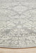 Serap Silver Round Transitional Medallion Contemporary Rug, Rugs, Ozark Home 