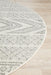 Serap Grey Round Combined Tribal Pattern Contemporary Rug, Rugs, Ozark Home 