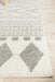 Serap Grey Combined Tribal Pattern Contemporary Rug, Rugs, Ozark Home 