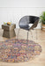 Serap Multicoloured Round Transitional Contemporary Rug, Rugs, Ozark Home 