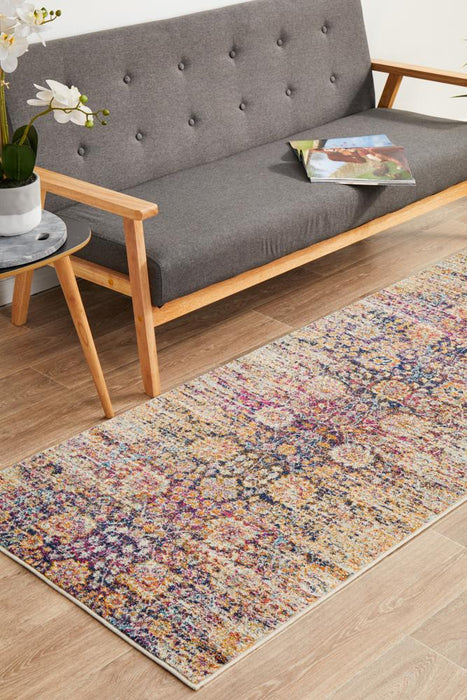 Serap Multicoloured Transitional Contemporary Runner Rug, Rugs, Ozark Home 