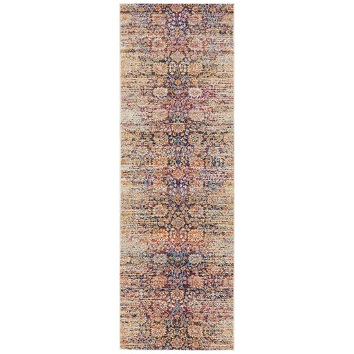 Serap Multicoloured Transitional Contemporary Runner Rug, Rugs, Ozark Home 