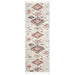Mersin Silver Morroccan Geometric Diamond Contemporary Runner Rug, Rugs, Ozark Home 