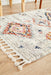 Mersin Silver Morroccan Geometric Diamond Contemporary Runner Rug, Rugs, Ozark Home 