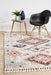 Mersin Silver Morroccan Geometric Diamond Contemporary Rug, Rugs, Ozark Home 