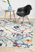 Mersin Blue Morroccan Geometric Pattern Contemporary Rug, Rugs, Ozark Home 