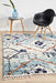 Mersin Blue Morroccan Geometric Pattern Contemporary Rug, Rugs, Ozark Home 