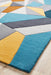 Manisa Safari Jagged Geometric Glass Wool Contemporary Rug, Rugs, Ozark Home 