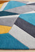 Manisa Safari Jagged Geometric Glass Wool Contemporary Rug, Rugs, Ozark Home 