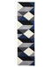 Manisa Steel Geometric Chevron Wool Contemporary Rug, Rugs, Ozark Home 